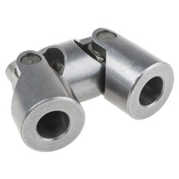 1 pcs - RS PRO Universal Joint, Double, Needle Roller, Bore 14mm, 96mm Length