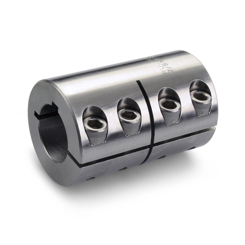 1 pcs - Ruland Shaft Coupling, 53mm Outside Diameter, 30mm Bore, 83mm Length Coupler