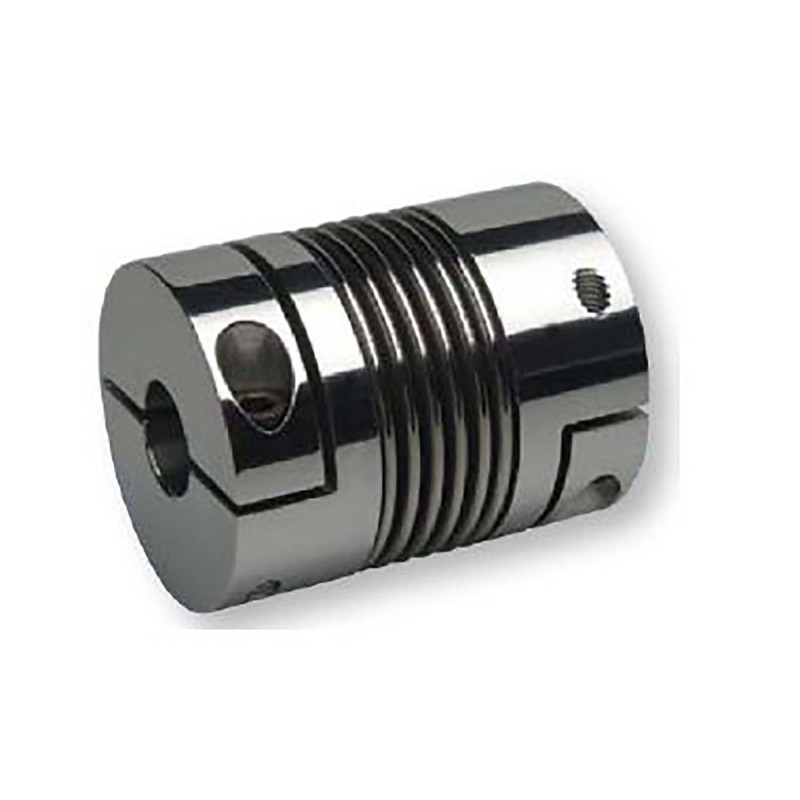 1 pcs - Huco Bellows Coupling, 56mm Outside Diameter, 19mm Bore, 73mm Length Coupler