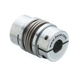 1 pcs - Huco Bellows Coupling, 56mm Outside Diameter, 19mm Bore, 65mm Length Coupler