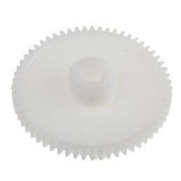 1 pcs - RS PRO POM 60 Teeth Spur Gear, 0.8 Module, 6mm Bore Diam, 48mm Pitch Diam, 14.5mm Hub Diam