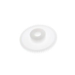 1 pcs - RS PRO POM 64 Teeth Spur Gear, 0.5 Module, 6mm Bore Diam, 32mm Pitch Diam, 14mm Hub Diam