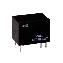 10 pcs : J102K1AS55VDC.45 - RELAY GEN PURPOSE SPST 5A 5V