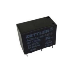 10 pcs : AZ9403-1C-5DE - RELAY GEN PURPOSE SPDT 10A 5V