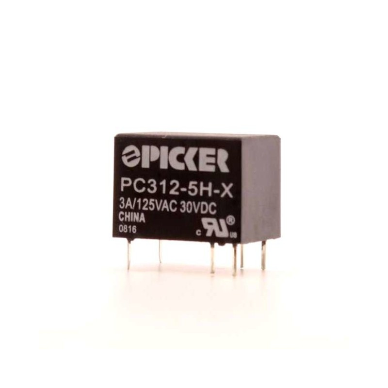 10 pcs : PC312-5H-X - RELAY TELECOM SPDT 3A 5V
