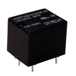 10 pcs : J107F1AS1212VDC.36 - RELAY GEN PURPOSE SPST 12A 12V