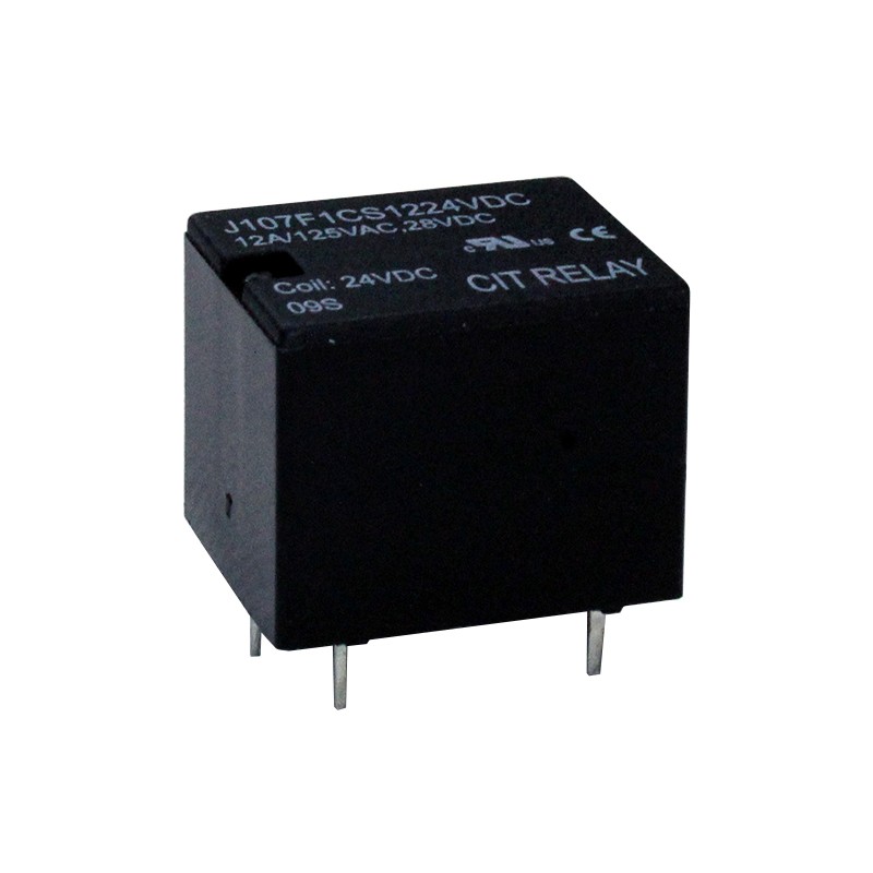 10 pcs : J107F1CS1224VDC.36 - RELAY GEN PURPOSE SPDT 12A 24V