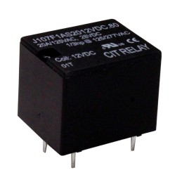 10 pcs : J107F1AS2012VDC.80 - RELAY GEN PURPOSE SPST 20A 12V