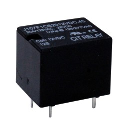 10 pcs : J107F1CS2012VDC.45 - RELAY GEN PURPOSE SPDT 20A 12V