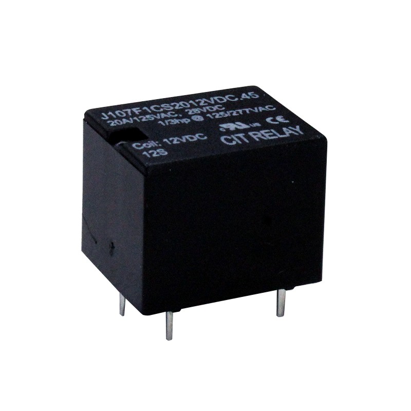 10 pcs : J107F1CS2012VDC.45 - RELAY GEN PURPOSE SPDT 20A 12V