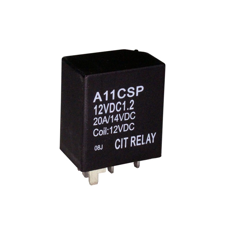 10 pcs : A11CSP12VDC1.2D - RELAY AUTOMOTIVE SPDT 30A 12V