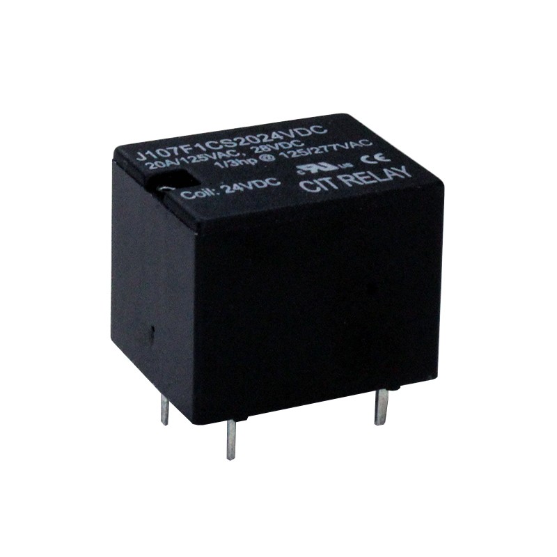 10 pcs : J107F1CS2024VDC.80 - RELAY GEN PURPOSE SPDT 20A 24V