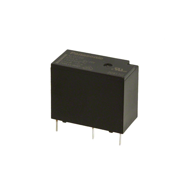 10 pcs : ALQ106 - RELAY GEN PURPOSE SPDT 10A 6V