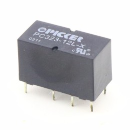 10 pcs : PC323-12L-X - RELAY TELECOM DPDT 2A 12V