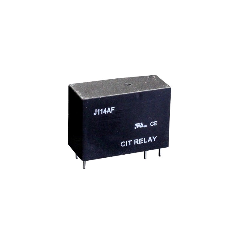 10 pcs : J114AF1AHS12VDC.53 - RELAY GEN PURPOSE SPST 16A 12V