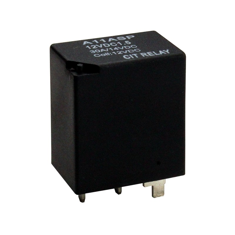 10 pcs : A11ASP12VDC1.5 - RELAY AUTOMOTIVE SPST 30A 12V