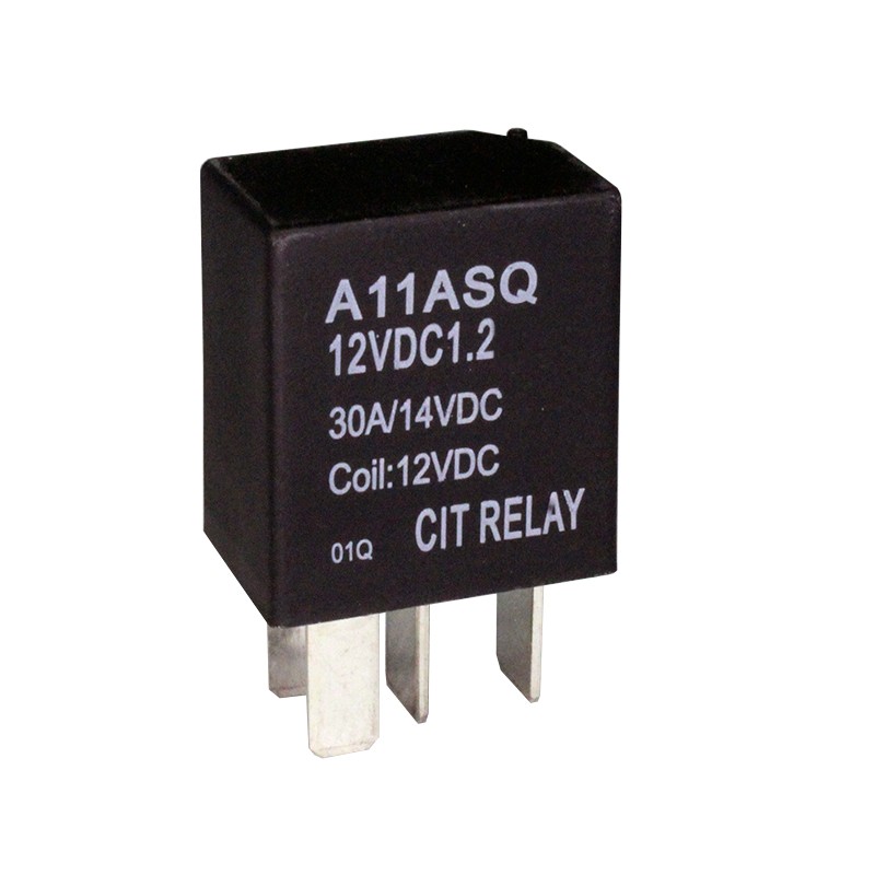 10 pcs : A11ASQ12VDC1.2 - RELAY AUTOMOTIVE SPST 30A 12V