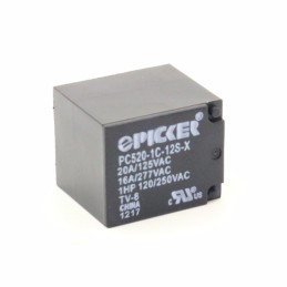 10 pcs : PC520-1C-12S-X - RELAY GEN PURPOSE SPDT 20A 12V