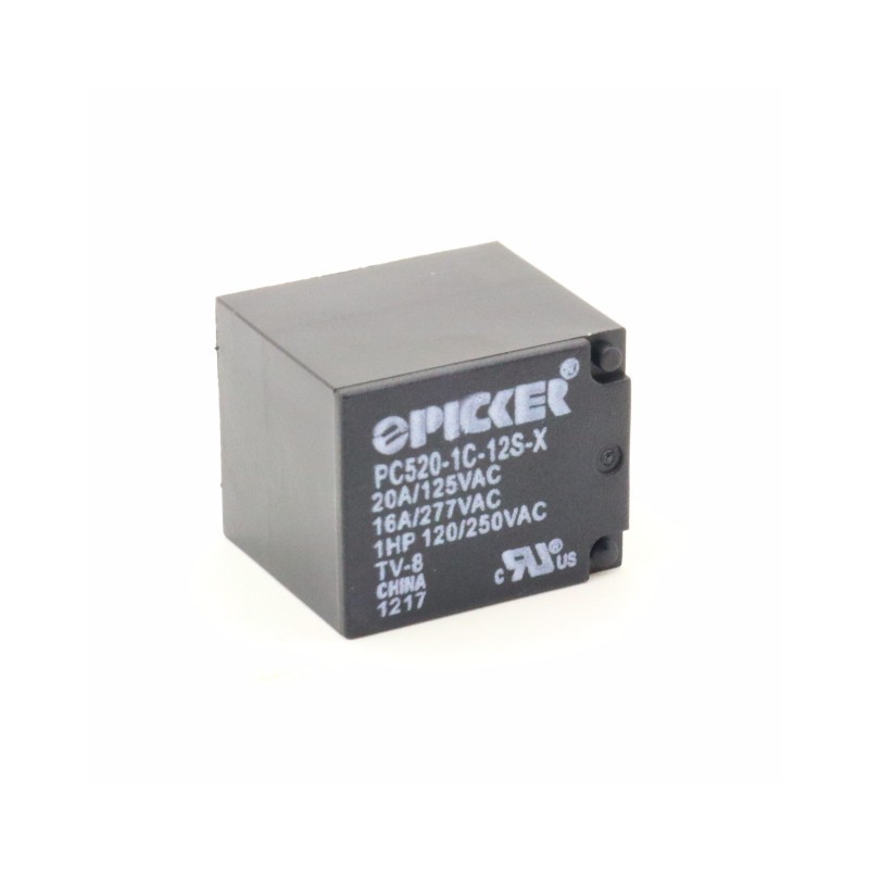 10 pcs : PC520-1C-12S-X - RELAY GEN PURPOSE SPDT 20A 12V