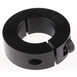 1 pcs - Huco Shaft Collar One Piece Clamp Screw, Bore 25mm, OD 45mm, W 15mm, Steel