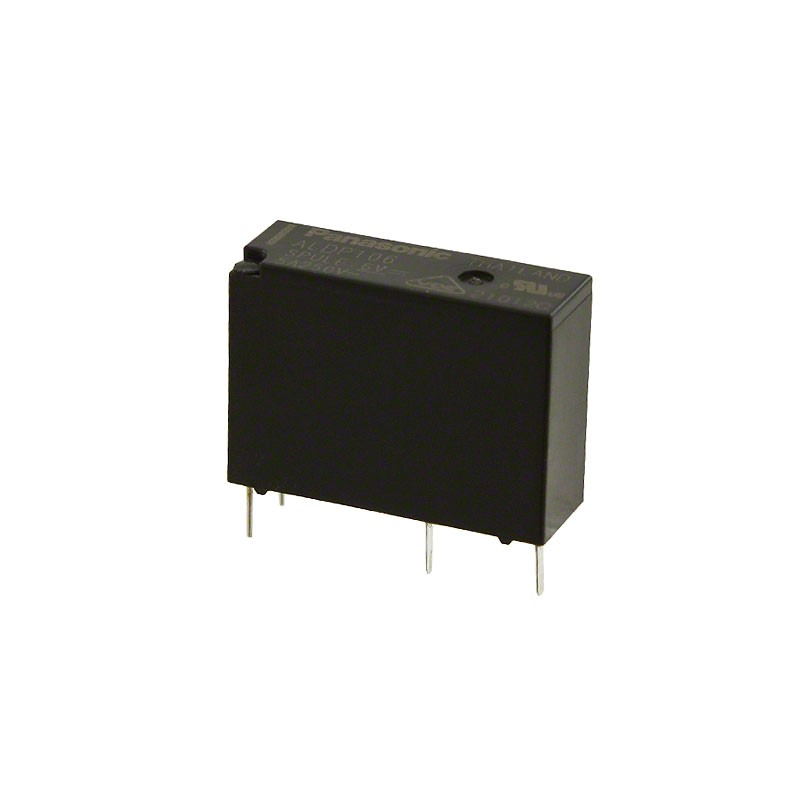 10 pcs : ALDP106W - RELAY GEN PURPOSE SPST 5A 6V