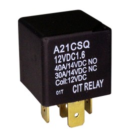 10 pcs : A21CSQ12VDC1.6 - RELAY AUTOMOTIVE SPDT 40A 12V