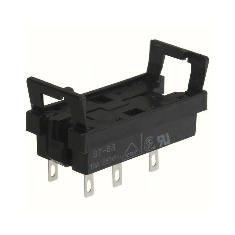 10 pcs : ST-SS - RELAY SOCKET 8 POS CHASSIS MOUNT