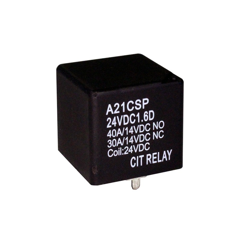 10 pcs : A21CSP24VDC1.6D - RELAY AUTOMOTIVE SPDT 40A 24V