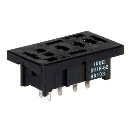 10 pcs : SH1B-62 - RELAY SOCKET 5 POS THROUGH HOLE
