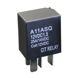 10 pcs : A11ASQ12VDC1.5 - RELAY AUTOMOTIVE SPST 30A 12V