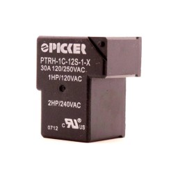 10 pcs : PTRH-1C-12S-1-X - RELAY GEN PURPOSE SPDT 30A 12V