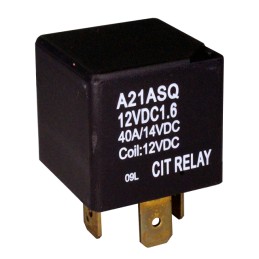 10 pcs : A21ASQ12VDC1.6 - RELAY AUTOMOTIVE SPST 40A 12V
