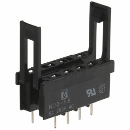 10 pcs : NC2-PS - RELAY SOCKET 8 POS THROUGH HOLE