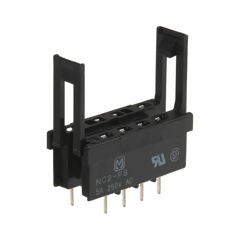 10 pcs : NC2-PS - RELAY SOCKET 8 POS THROUGH HOLE