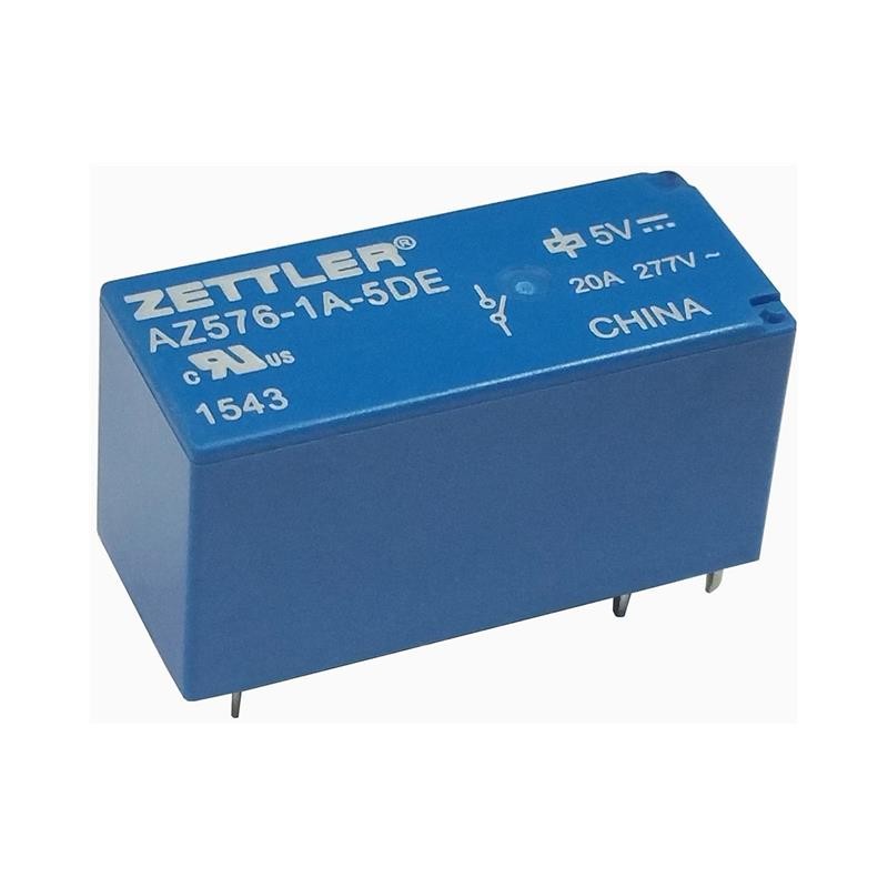10 pcs : AZ576-1A-5DE - RELAY GEN PURPOSE SPST 20A 5V