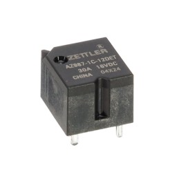 10 pcs : AZ987-1C-12DET - RELAY AUTOMOTIVE SPDT 30A 12V