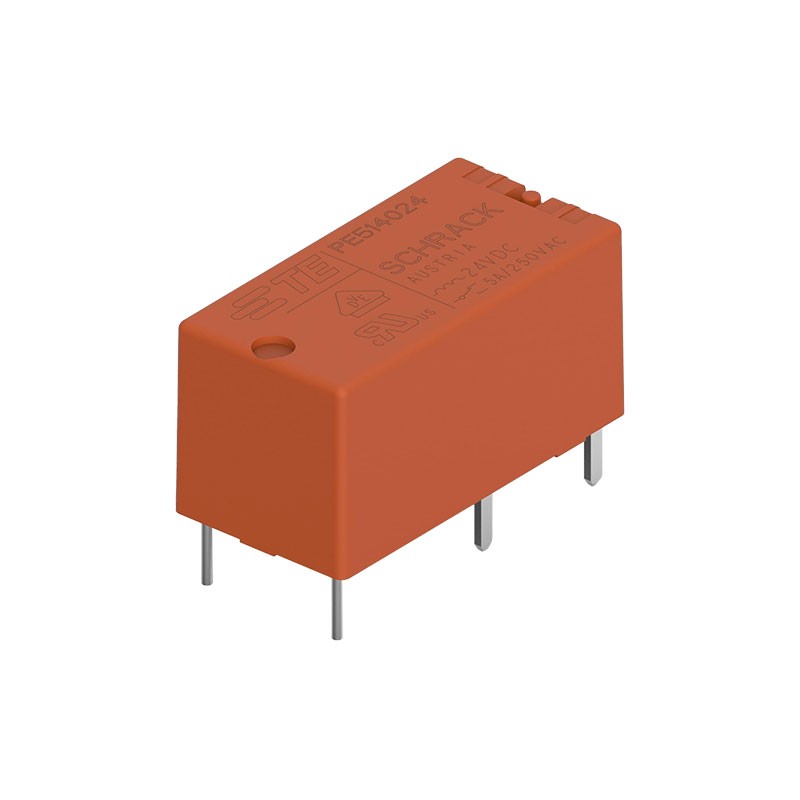 10 pcs : 2-1393219-2 - RELAY GEN PURPOSE SPDT 5A 24V