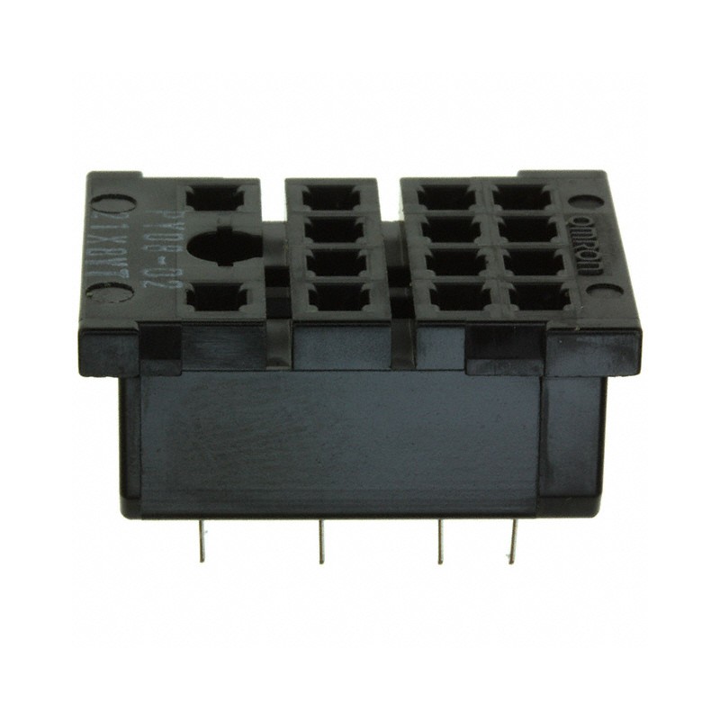 10 pcs : PY08-02 - RELAY SOCKET 8 POS THROUGH HOLE