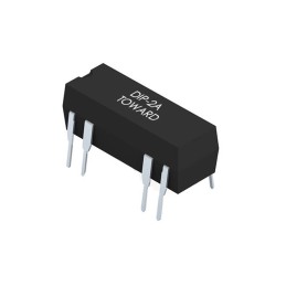 10 pcs : DIP-2A05 - 200V/1A REED RELAY, 2 FORM A, 5V