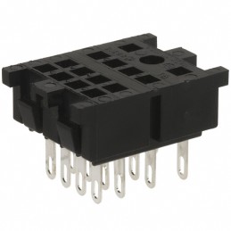 10 pcs : 27E006 - RELAY SOCKET 14 POS CHASSIS MT