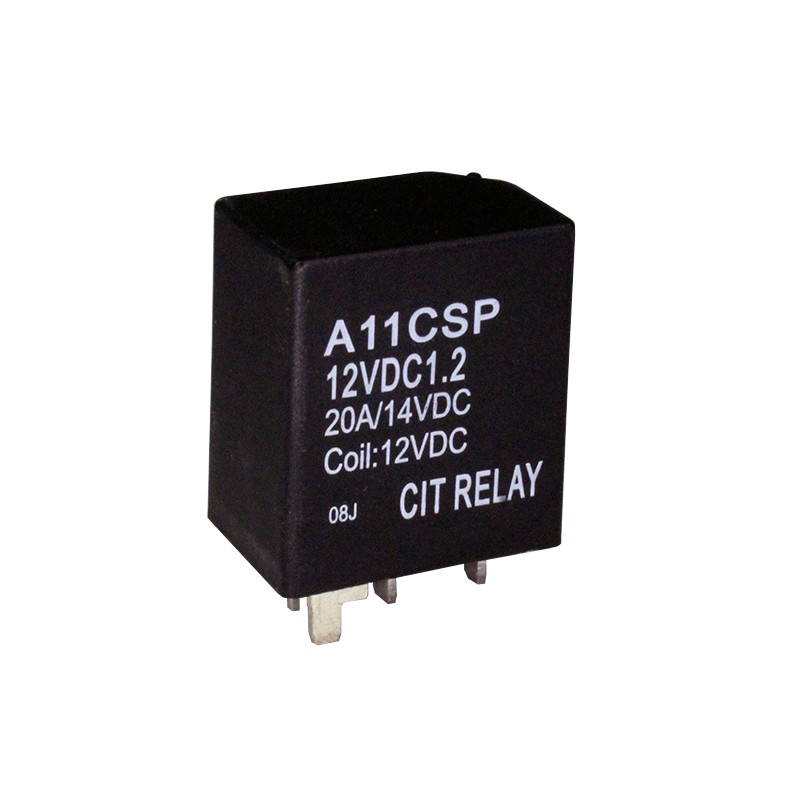 10 pcs : A11CSP12VDC1.2R - RELAY AUTOMOTIVE SPDT 30A 12V