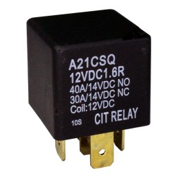 10 pcs : A21CSQ12VDC1.6R - RELAY AUTOMOTIVE SPDT 40A 12V