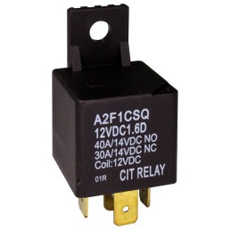 10 pcs : A2F1CSQ12VDC1.6D - RELAY AUTOMOTIVE SPDT 40A 12V