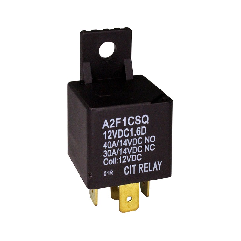 10 pcs : A2F1CSQ12VDC1.6D - RELAY AUTOMOTIVE SPDT 40A 12V
