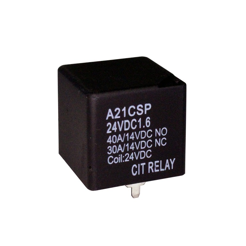 10 pcs : A21CSP24VDC1.6R - RELAY AUTOMOTIVE SPDT 40A 24V