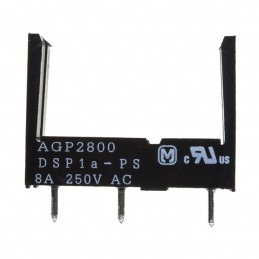 10 pcs : DSP1A-PS - RELAY SOCKET 4 POS THROUGH HOLE