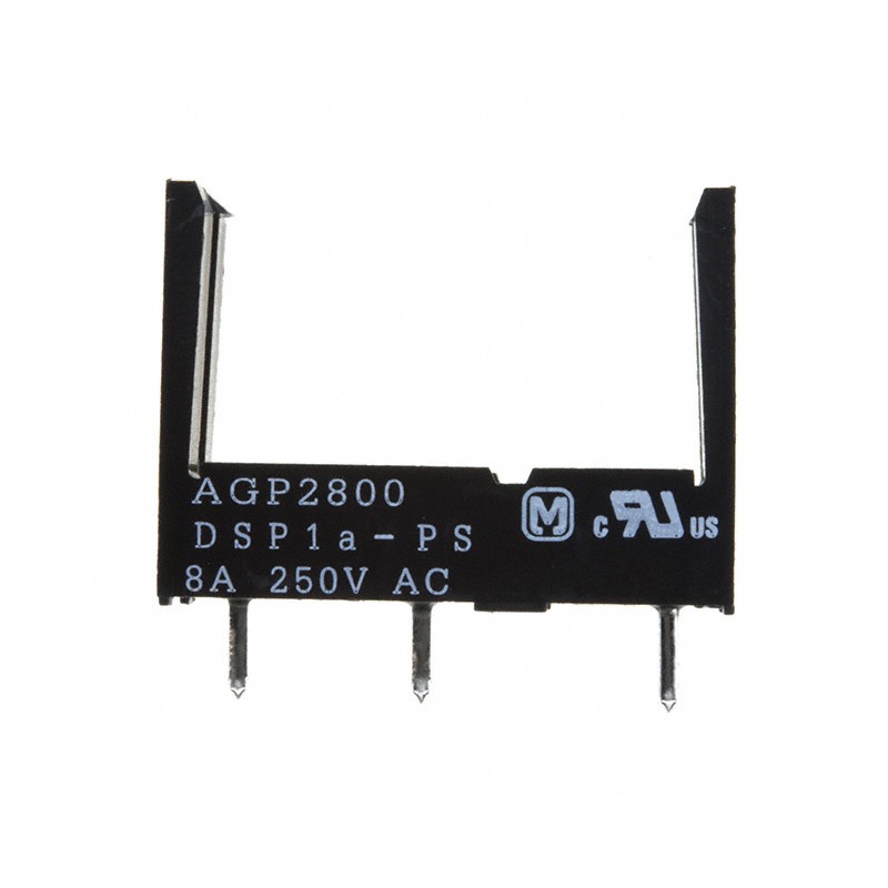 10 pcs : DSP1A-PS - RELAY SOCKET 4 POS THROUGH HOLE