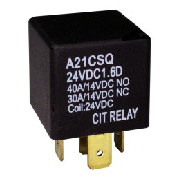 10 pcs : A21CSQ24VDC1.6D - RELAY AUTOMOTIVE SPDT 40A 24V
