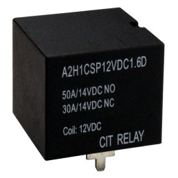 10 pcs : A2H1CSP12VDC1.6D - RELAY AUTOMOTIVE SPDT 50A 12V