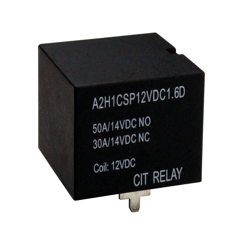 10 pcs : A2H1CSP12VDC1.6D - RELAY AUTOMOTIVE SPDT 50A 12V